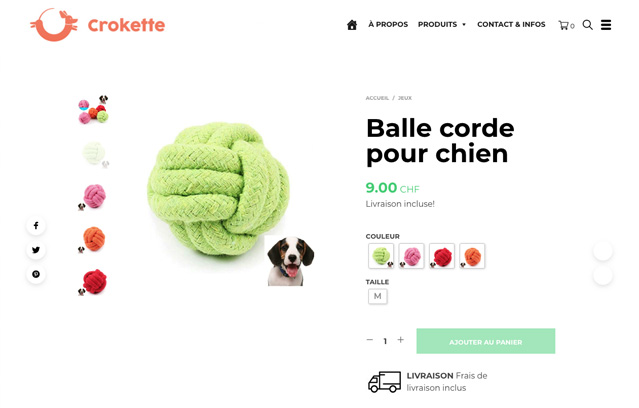 Crokette — fiche produit