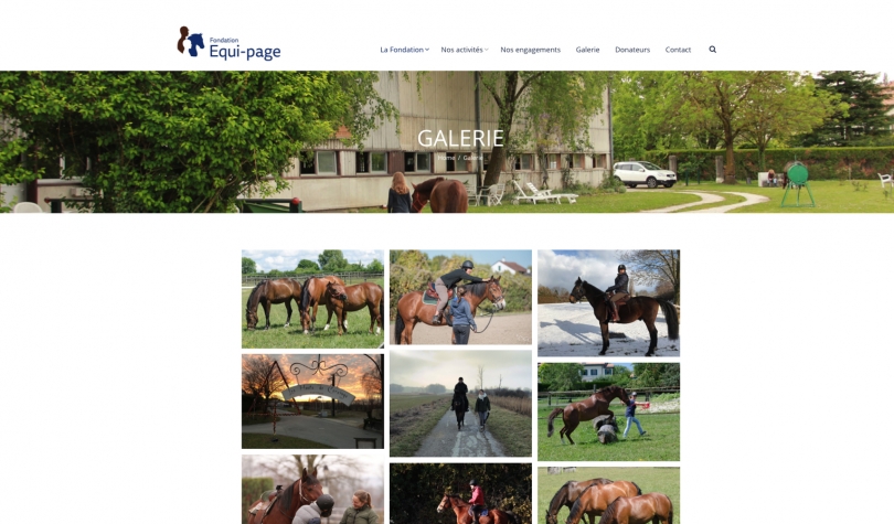 Fondation Equi-page — galerie photos